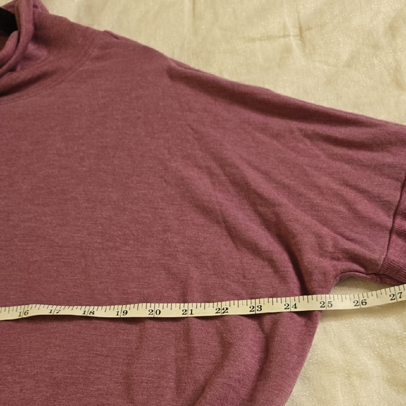 Athleta Mauve Cowl Neck Sweater - Picture 9 of 12